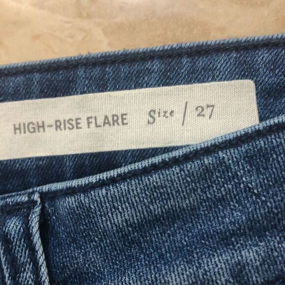 NWT Pilcro Of The Letterpress Flare Size 27 Jeans - Picture 5 of 8